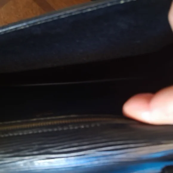 Louis Vuitton Black Clutch with Gold Hardware - Picture 12 of 16